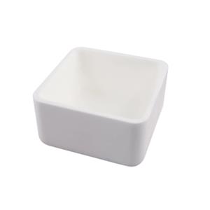 日陶科学[NIKKATO CORPORATION] 燃烧方形坩埚用氧化铝容器 90 x 50mm